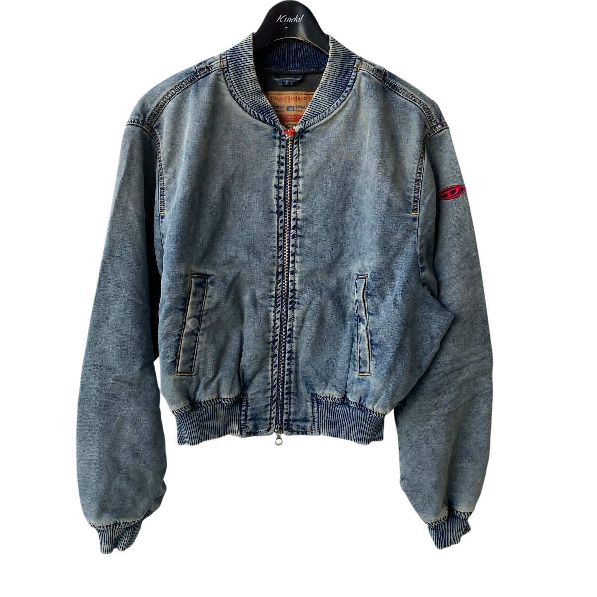 Diesel デニムジャケット 限定版 F/W 2016 D-KURZ Jacket in batavia-weave denim｜ブラック｜ウィメンズ
