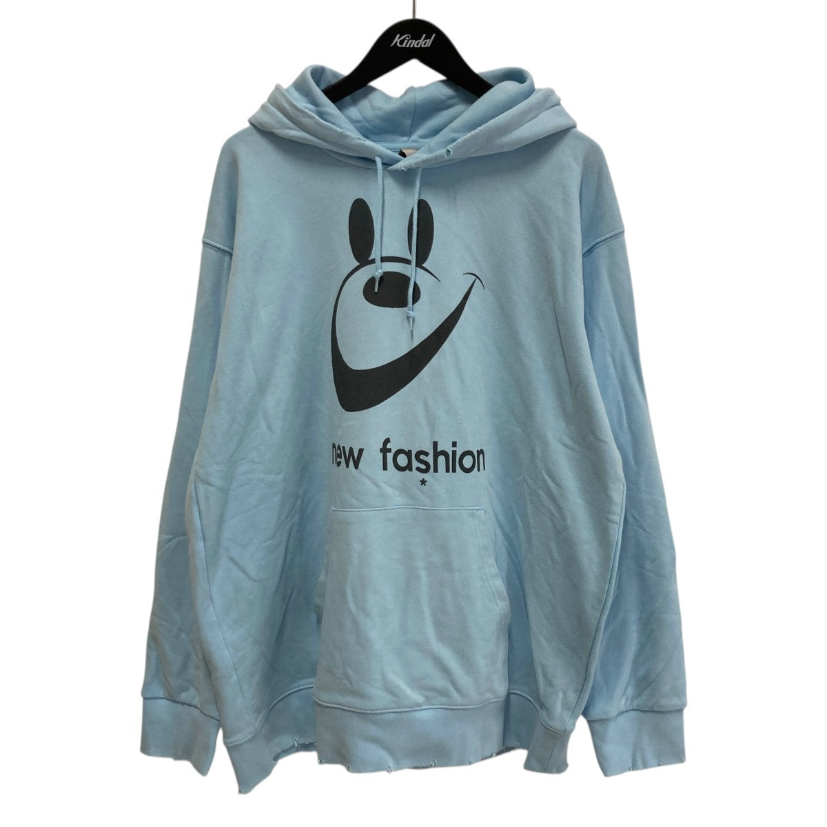 RequaL 25SSDamage Logo HoodieフーディRQ25SS-CT26 古着・中古-1枚目のアイテム画像