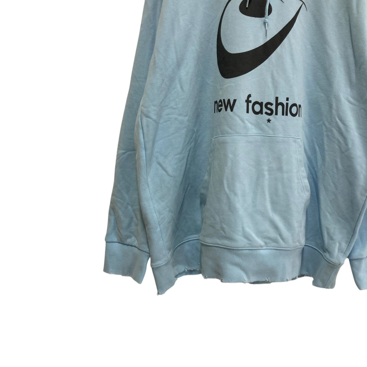 RequaL 25SSDamage Logo HoodieフーディRQ25SS-CT26 古着・中古-4枚目のアイテム画像