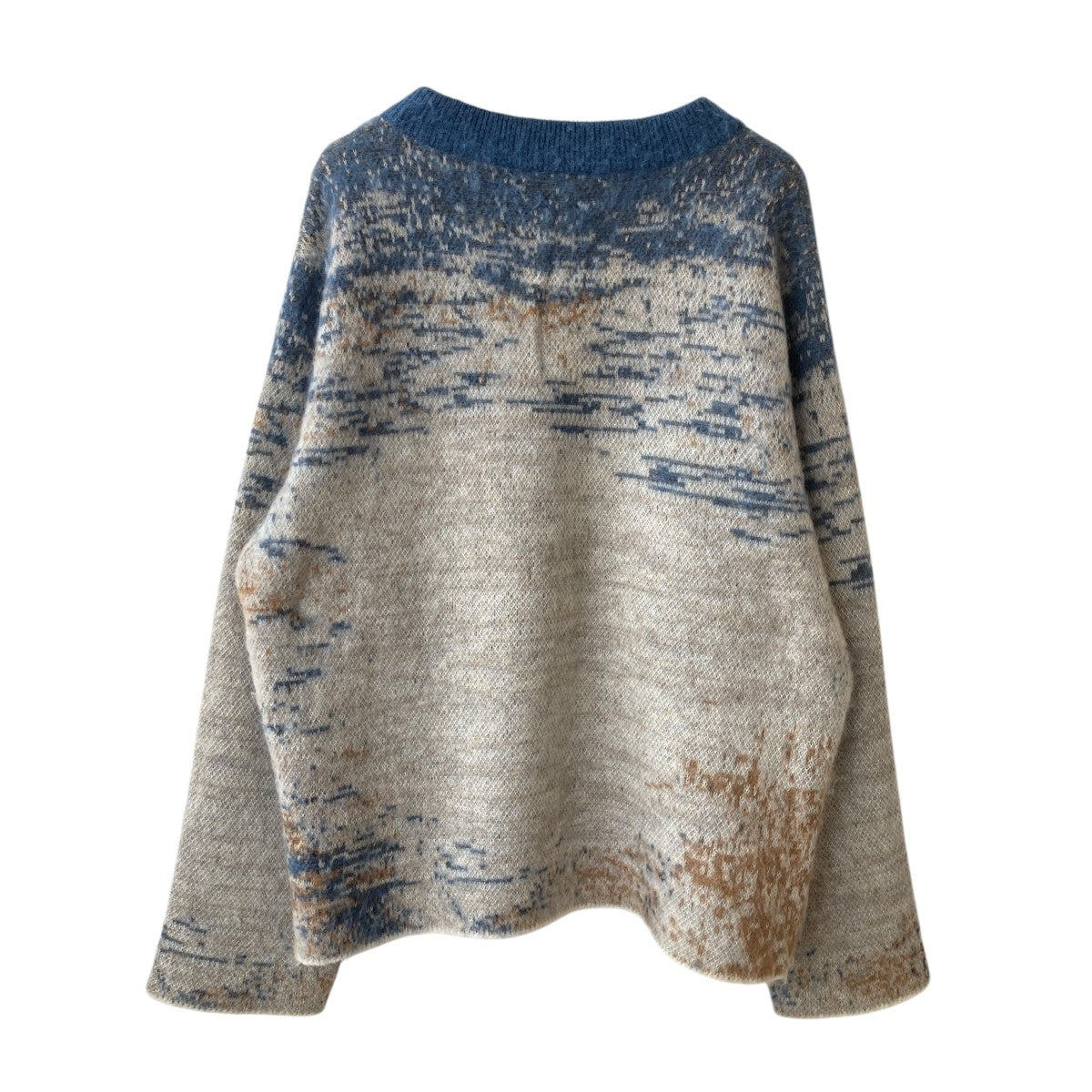 22AW Kroyer ジャガード モヘア ニット size:S