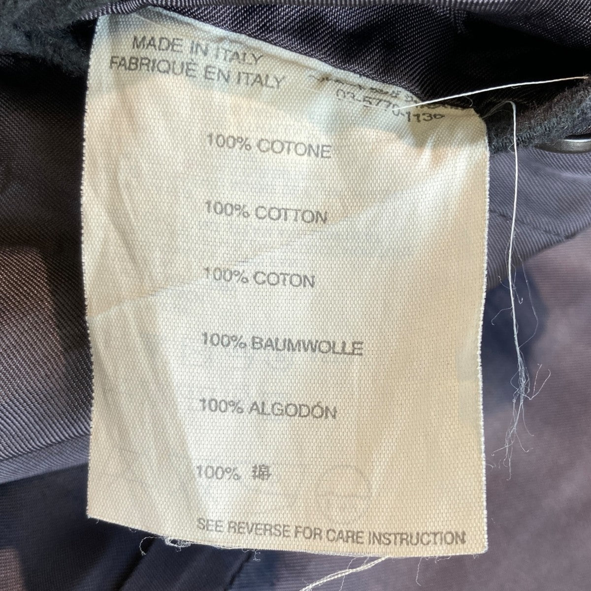 HELMUT LANG(ヘルムートラング) 本人期モールスキン テーラード