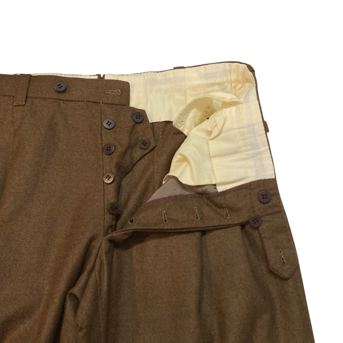 trouser holland＆sherryウールパンツ