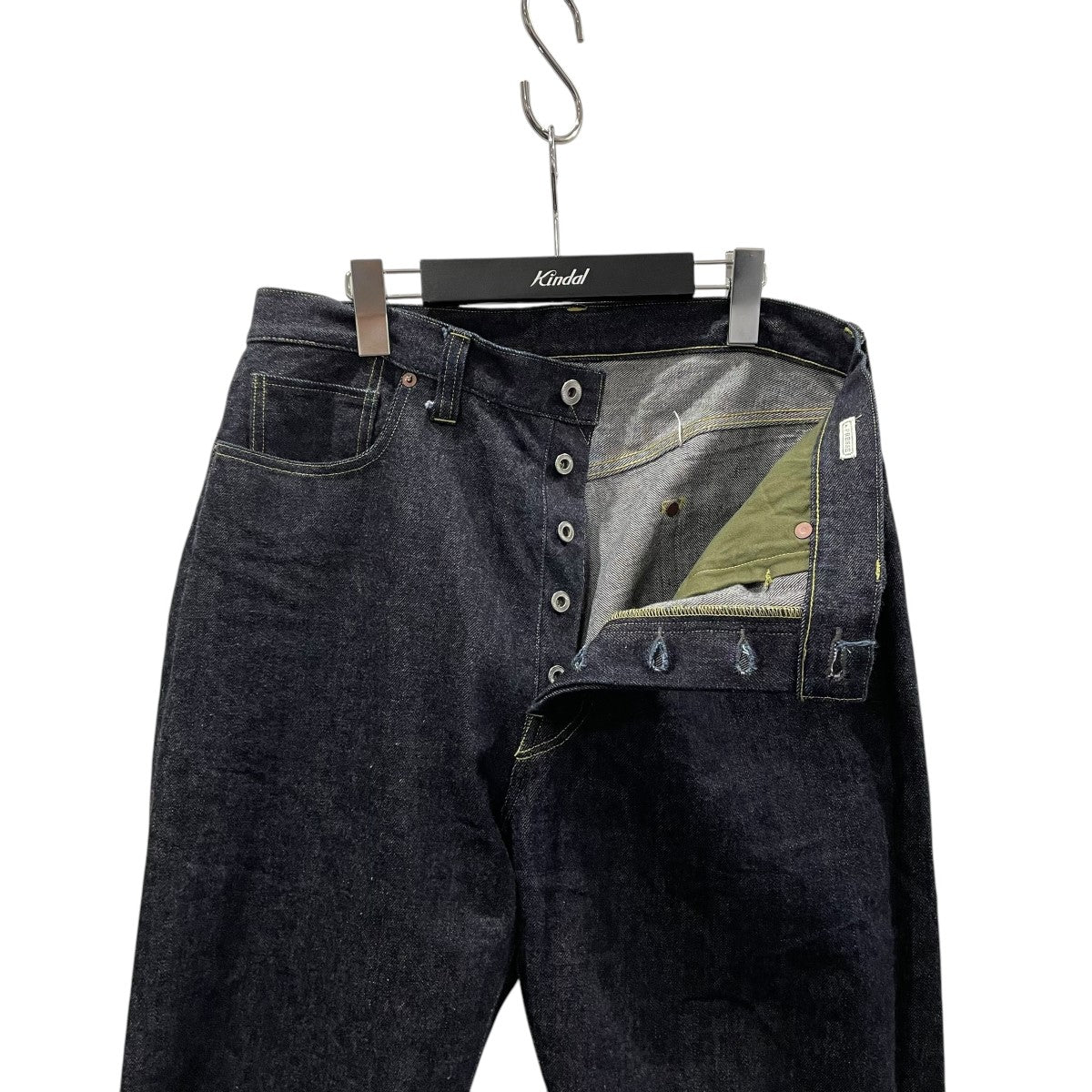 パンツ a.presse AP-4001 Washed Denim Wide Pants A.PRESSE Washed Denim Wide Pants [INDIGO] - Fresh Service