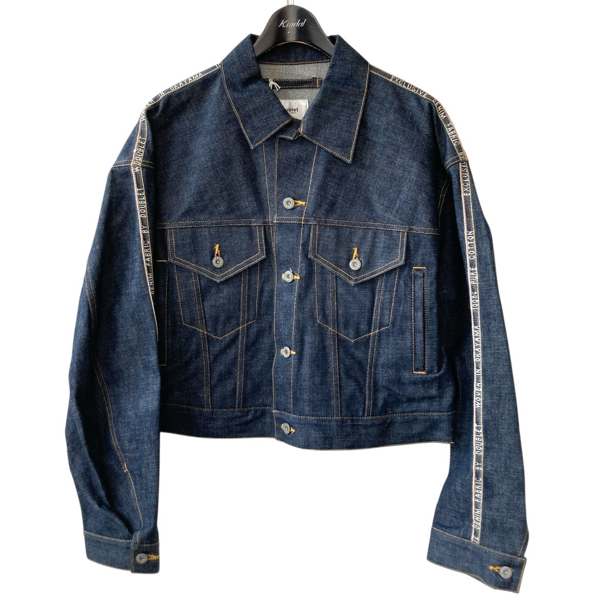 doublet(ダブレット) サンプル品 デニムジャケット インディゴ