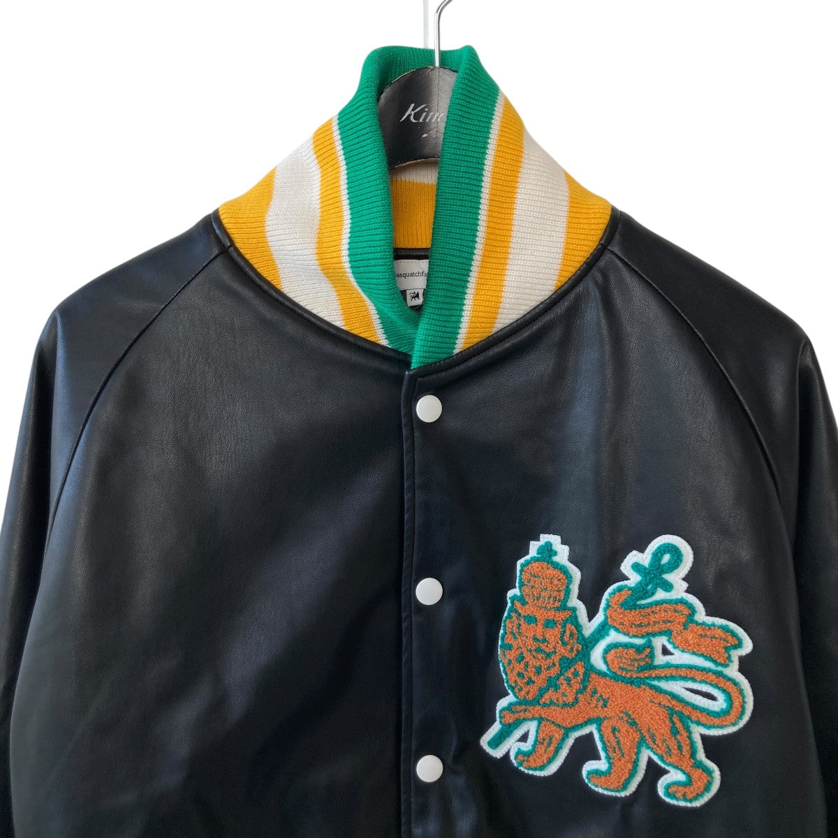SYNTHTETIC LEATHER STADIUM JKTスタジャン22SS-JK-006