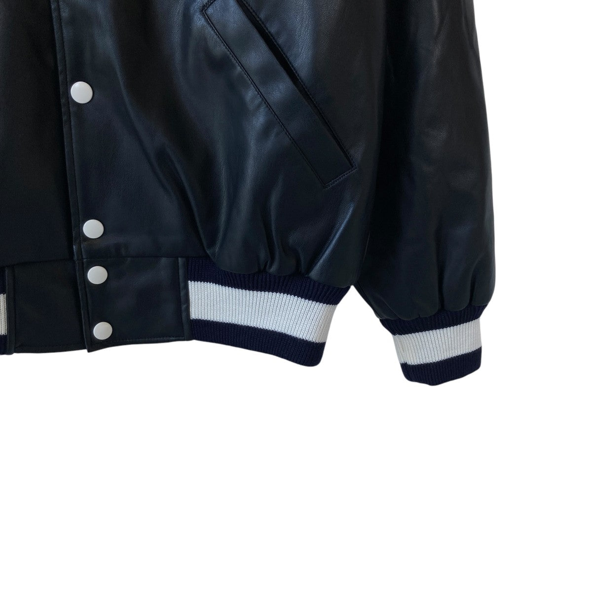 SYNTHTETIC LEATHER STADIUM JKTスタジャン22SS-JK-006