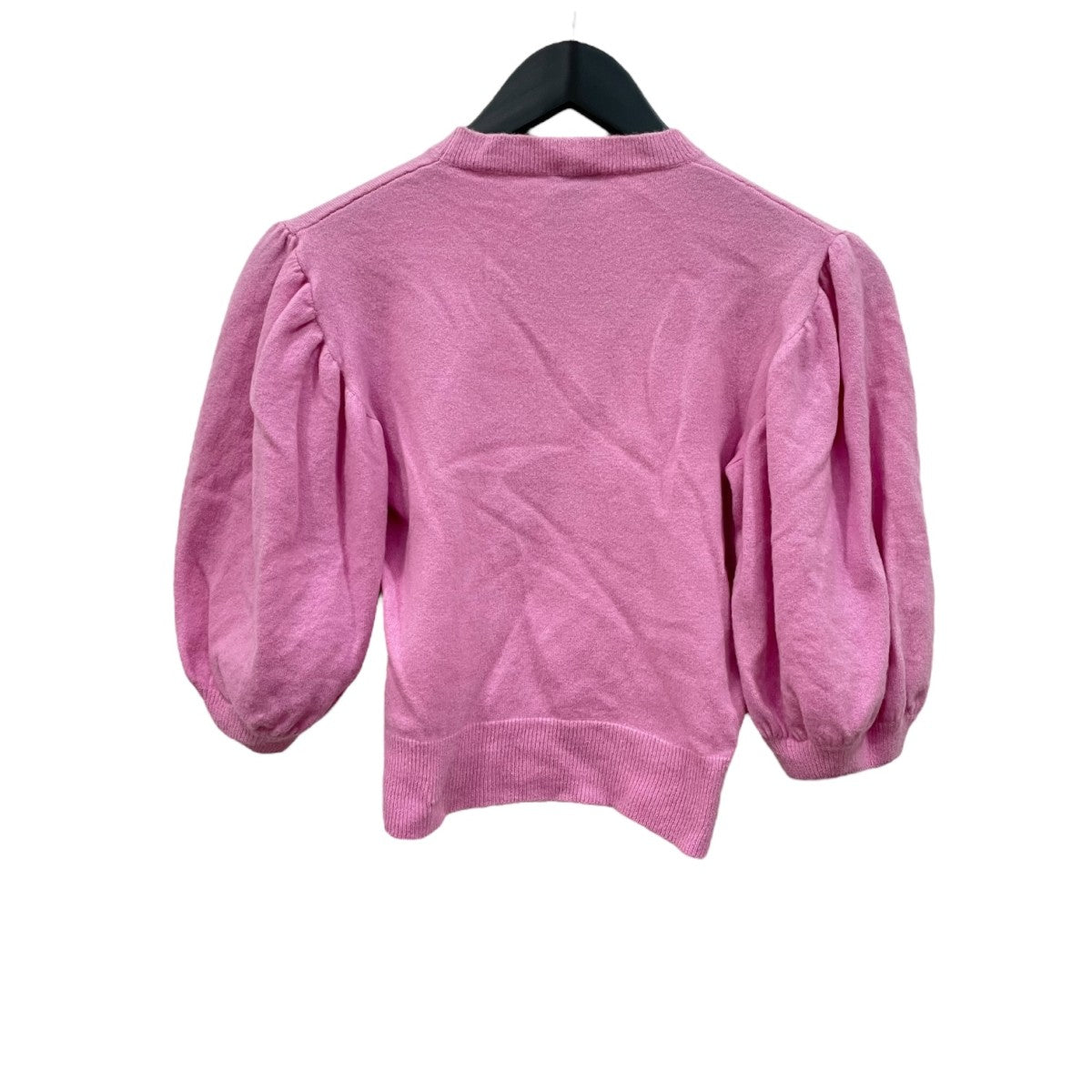 【美品】PATOU ドレープシルクブラウス ピンク系 36 S 即日発送】【浴衣セール】【浴衣】大胆な牡丹が咲き誇るピンク地