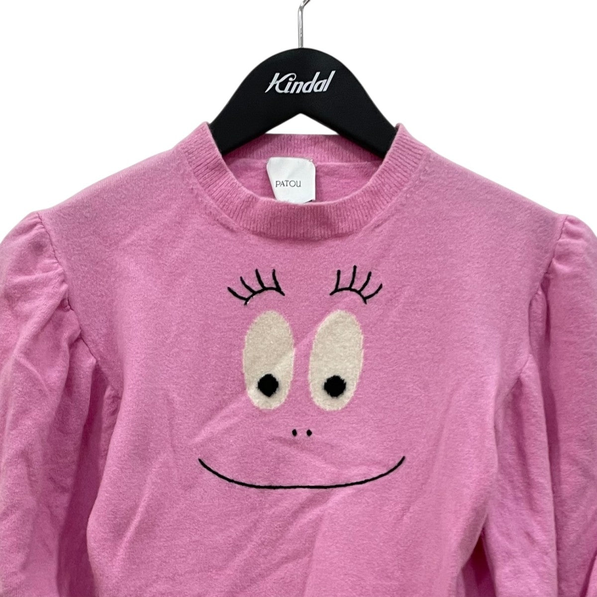 本日限定価格 PATOU パトゥ ウールカシミヤクロップド丈ニットセーター S 本日限定価格 PATOU パトゥ ウールカシミヤクロップド丈ニットセーター