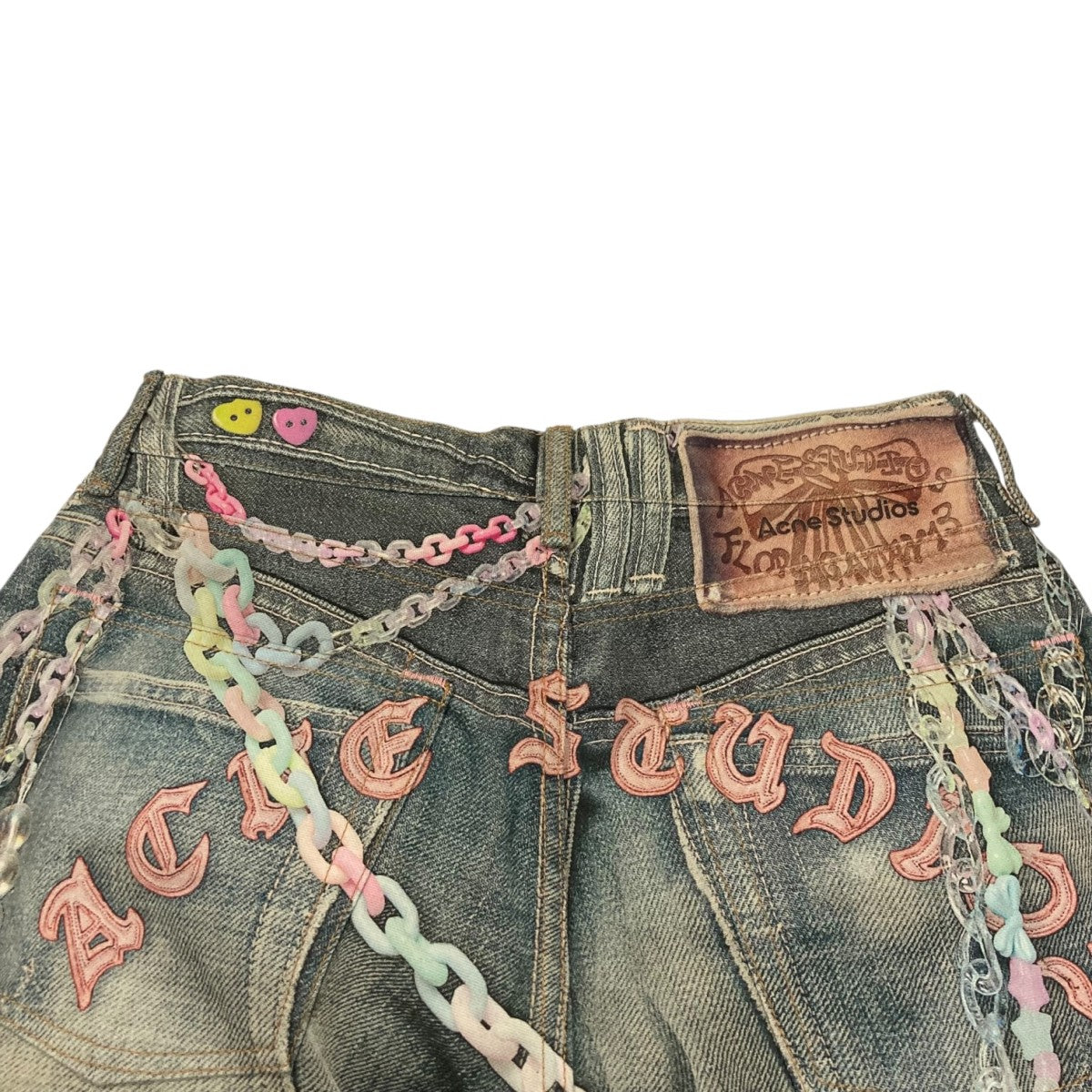 ACNE STUDIOS(アクネストゥディオズ) 1981Mプリントデニムパンツ