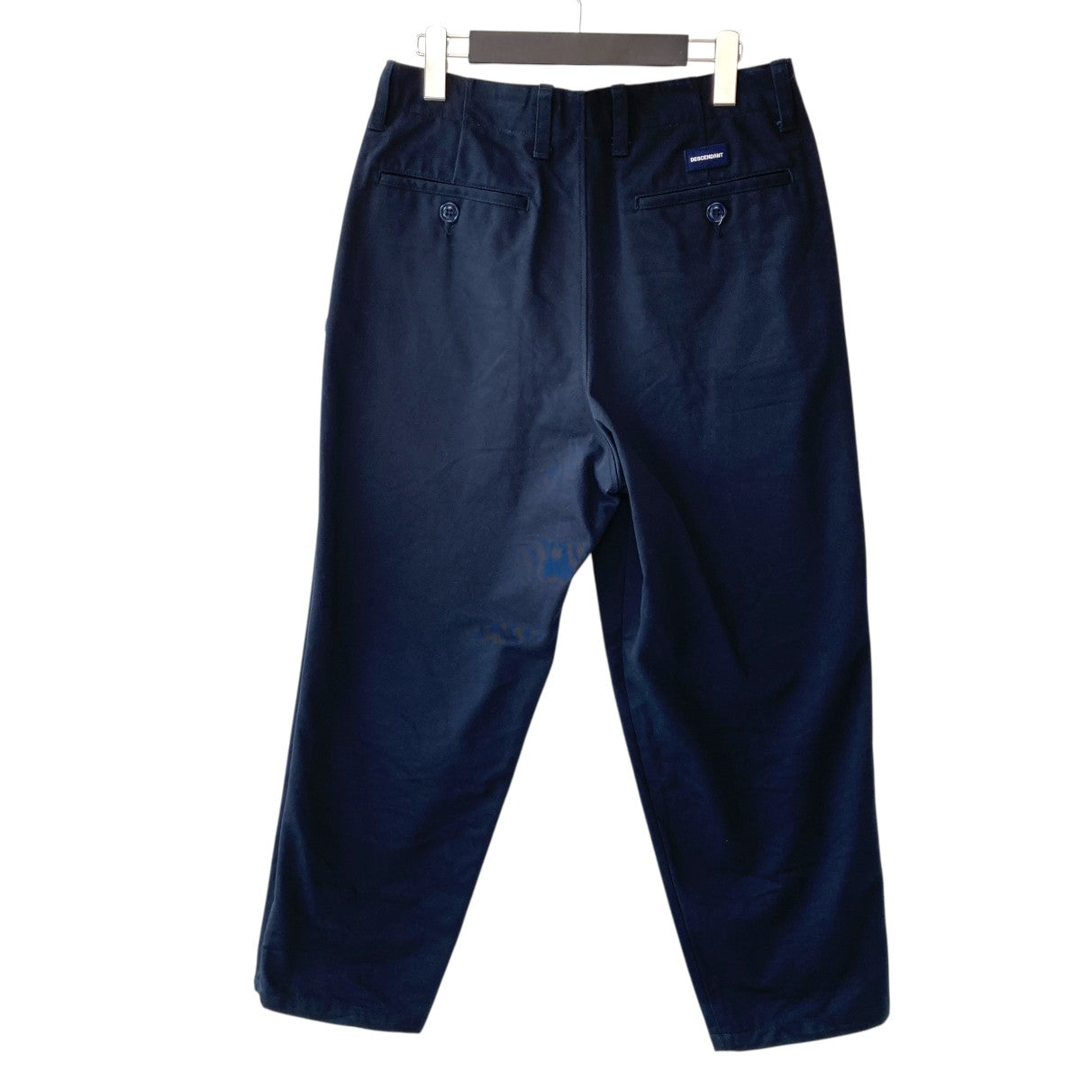 DESCENDANT(ディセンダント) DC-6 ORGANIC COTTON TWILL TROUSERS
