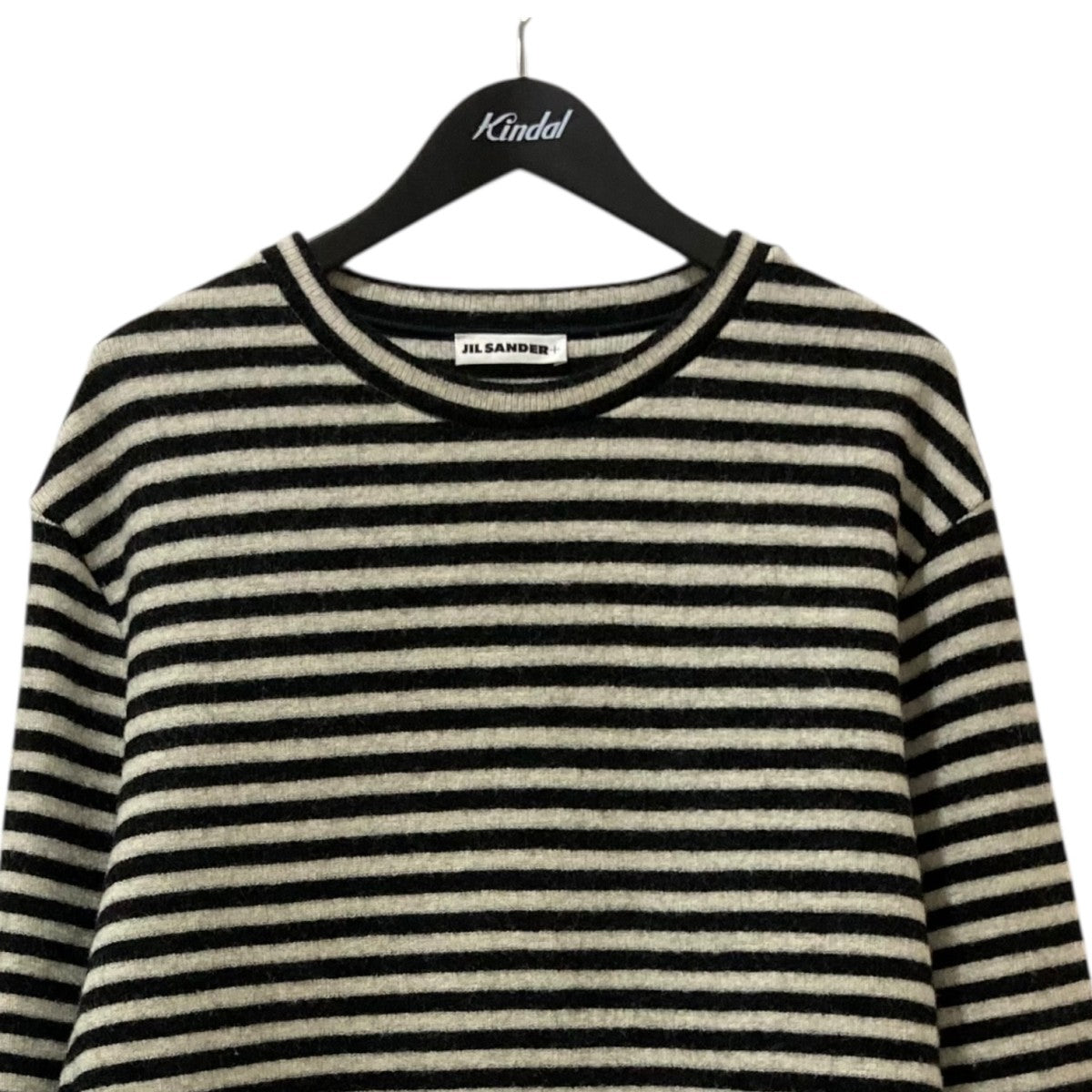 JIL SANDER+ ストライプ 長袖ニット JIL SANDER+(ジルサンダープラス) Striped Wool Sweater ボーダー