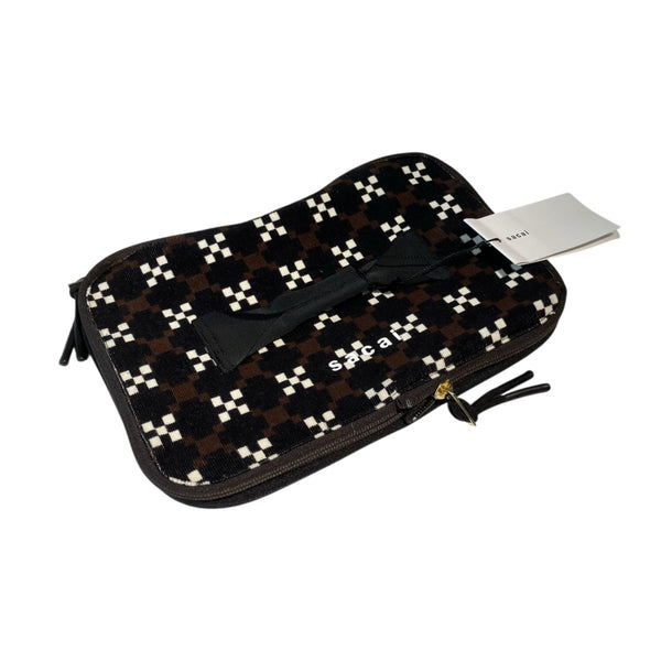 sacai(サカイ) sacai Zantan Travelトラベルポーチ24-0914S 24-0914S