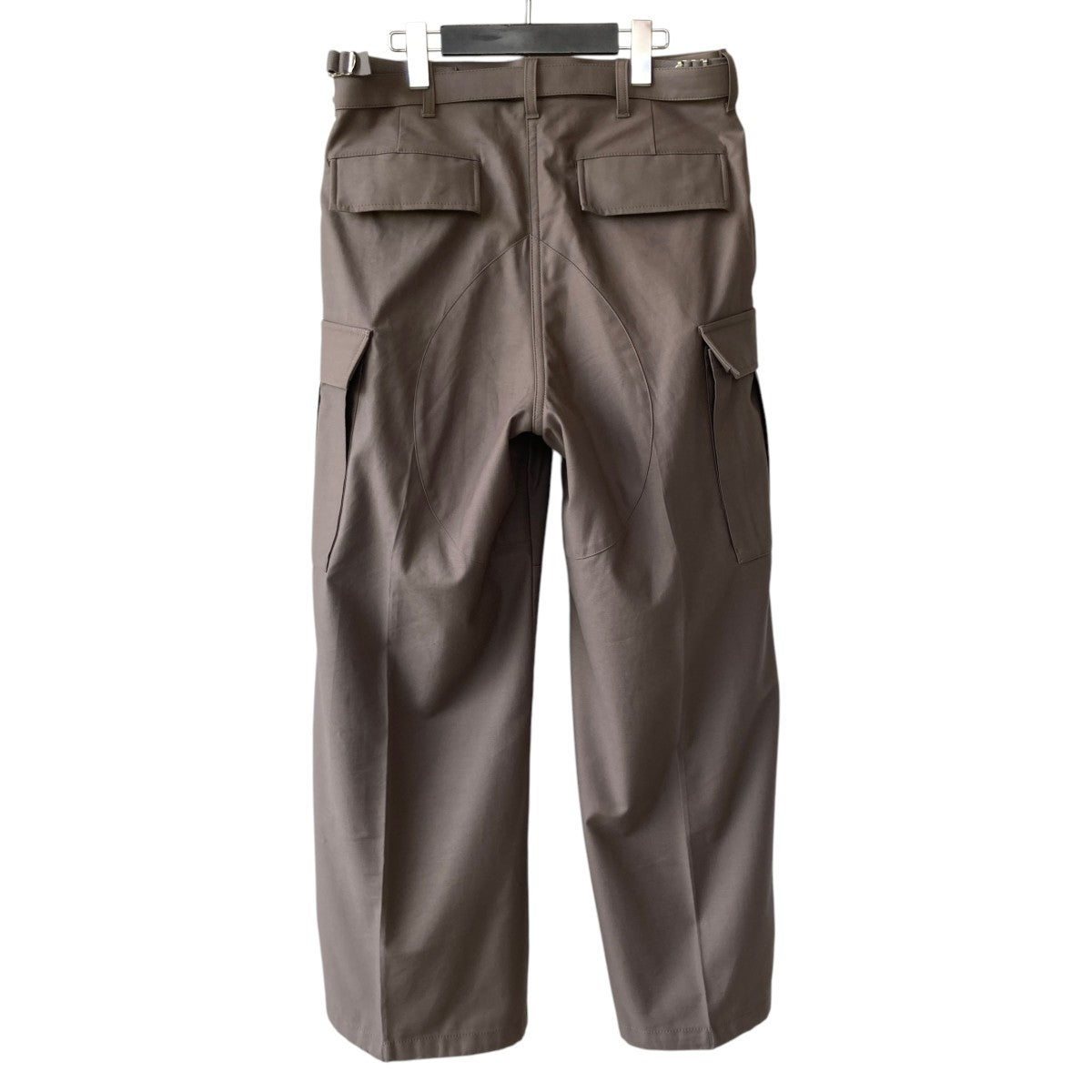 Sacai (サカイ) 25SS Cotton Chino Pants 25-03604M ベルテッド  