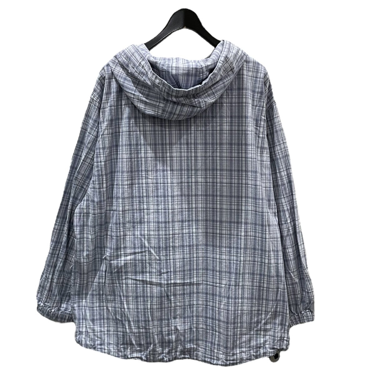 チェック柄プルオーバーフーデッドシャツ PLAID PULLOVER プレイドプルオーバー