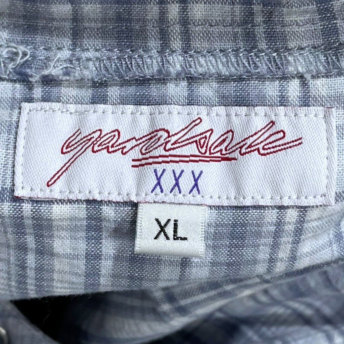 チェック柄プルオーバーフーデッドシャツ PLAID PULLOVER プレイドプルオーバー