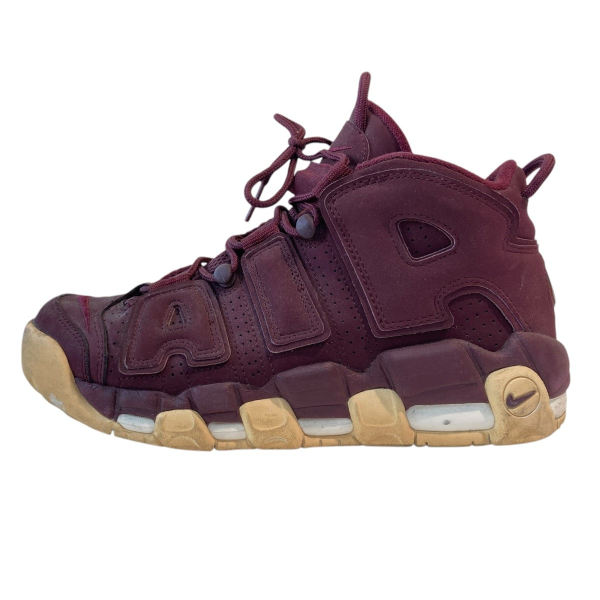 NIKE AIR MORE UPTEMPOハイカットスニーカー921949-600 古着・中古-2枚目のアイテム画像