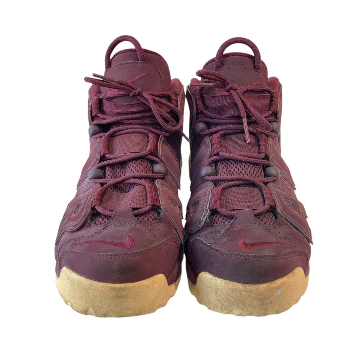 NIKE AIR MORE UPTEMPOハイカットスニーカー921949-600 古着・中古-3枚目のアイテム画像