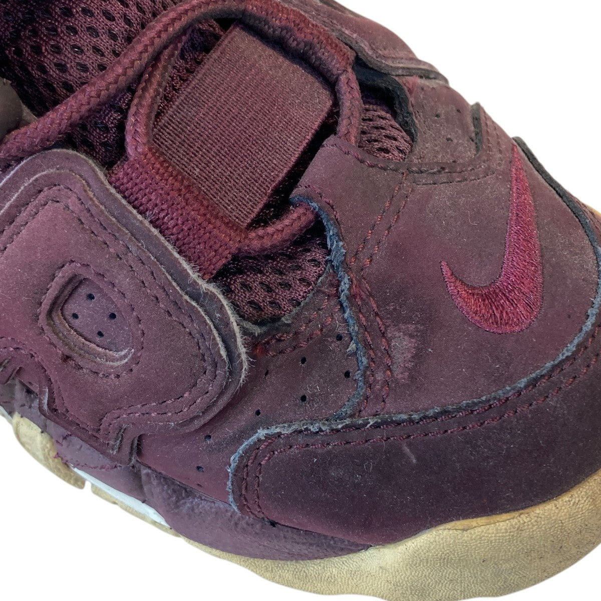 NIKE AIR MORE UPTEMPOハイカットスニーカー921949-600 古着・中古-8枚目のアイテム画像