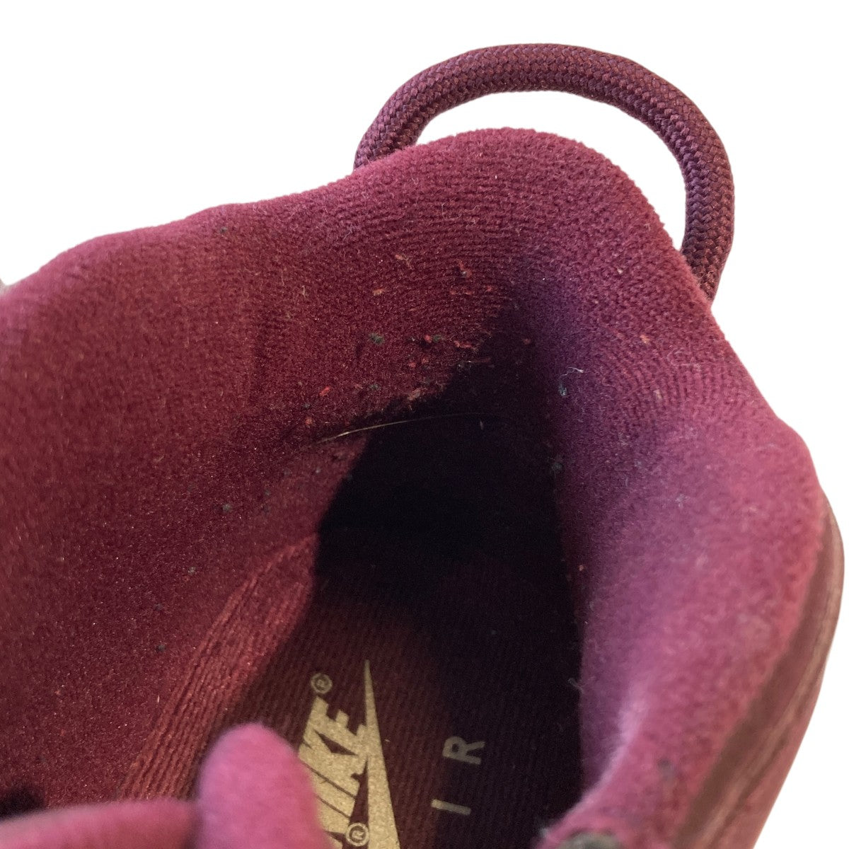 NIKE AIR MORE UPTEMPOハイカットスニーカー921949-600 古着・中古-9枚目のアイテム画像