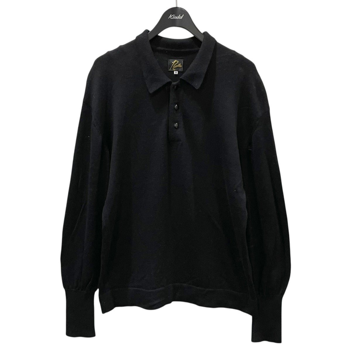 Needles(ニードルズ) 長袖ニットポロシャツ Polo Sweater Merino Wool