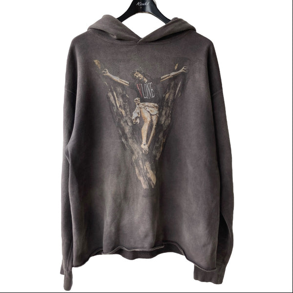 セイントマイケル　saint michael Vlone XL SAINT MICHAEL × VLONE HOODIE BLACK サイズ XL新品未使用品｜Yahoo