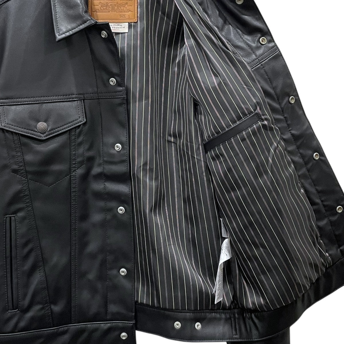 超レア物！ Levi's リーバイス 創業135年記念モデル レザージャケット