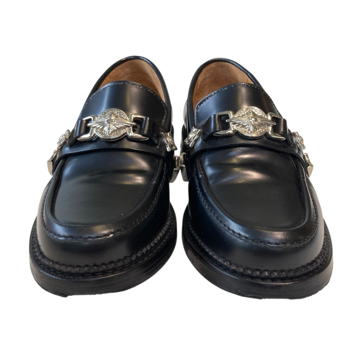 【新品未使用品】TOGA PULLA ベージュ ローファー　36インチ TOGA PULLA(トーガプルラ) メタルローファーAJ1041 AJ1041
