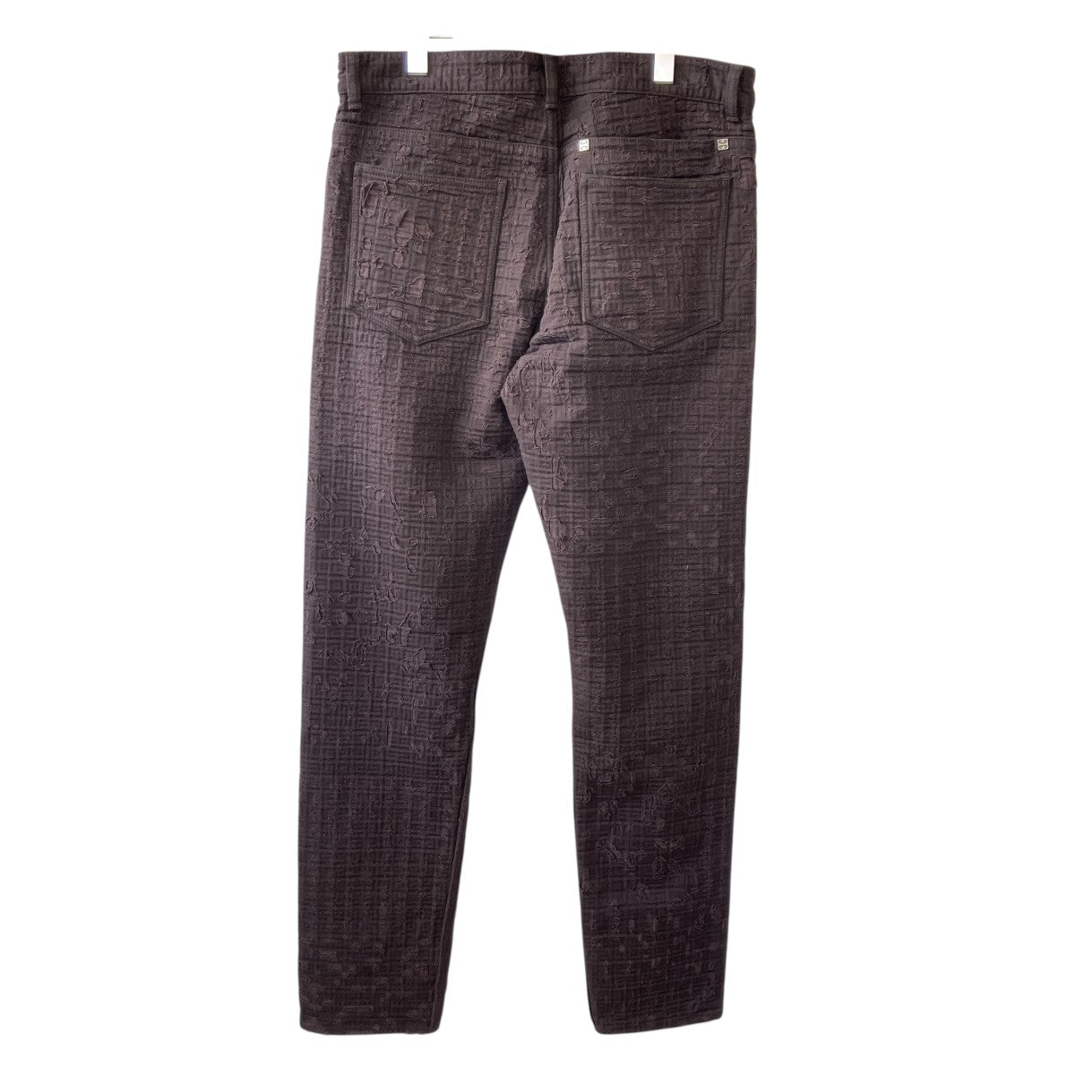 GIVENCHY 22AW加工パンツ BoroBM512W5Y3A 古着・中古-2枚目のアイテム画像