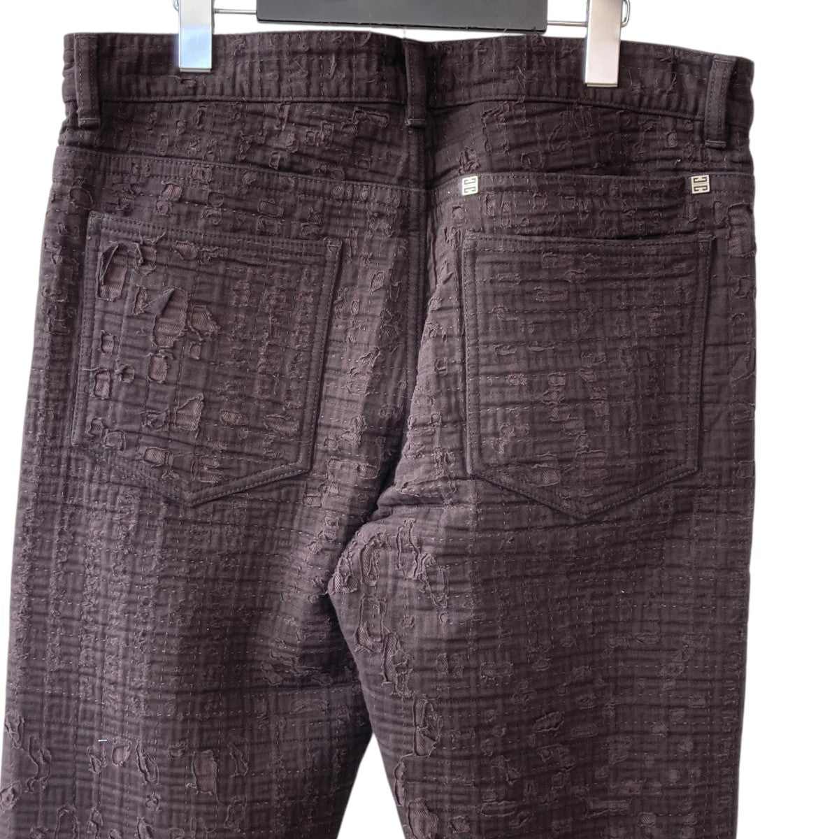 GIVENCHY 22AW加工パンツ BoroBM512W5Y3A 古着・中古-4枚目のアイテム画像