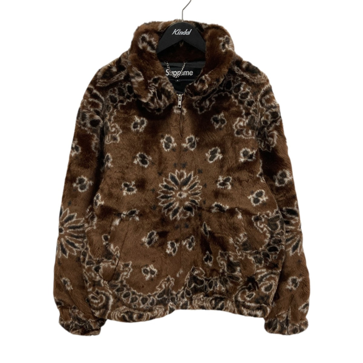 Supreme(シュプリーム) 2018AW Diamond Faux Fur Jacket ダイヤモンド