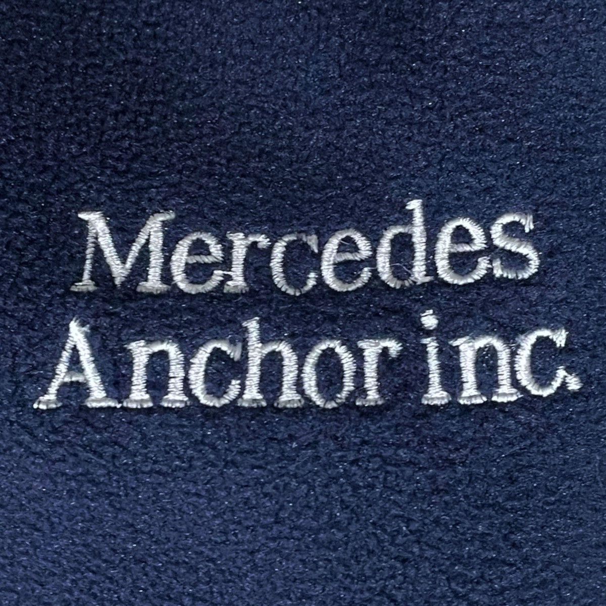 Mercedes Anchor Inc(メルセデスアンカーインク) ロゴ刺繍フリース