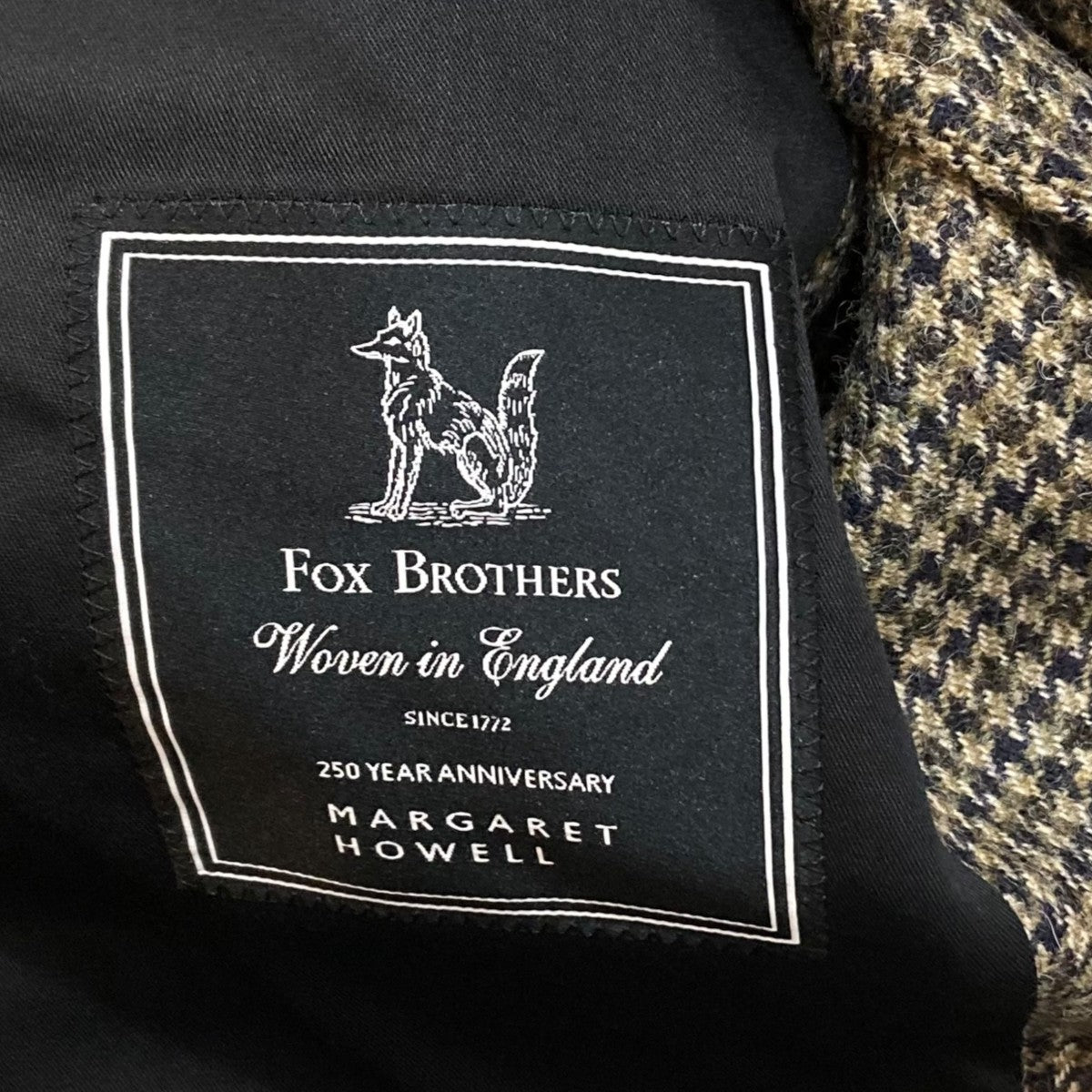 MARGARET HOWELL(マーガレットハウエル) FOX BROTHERS 250year