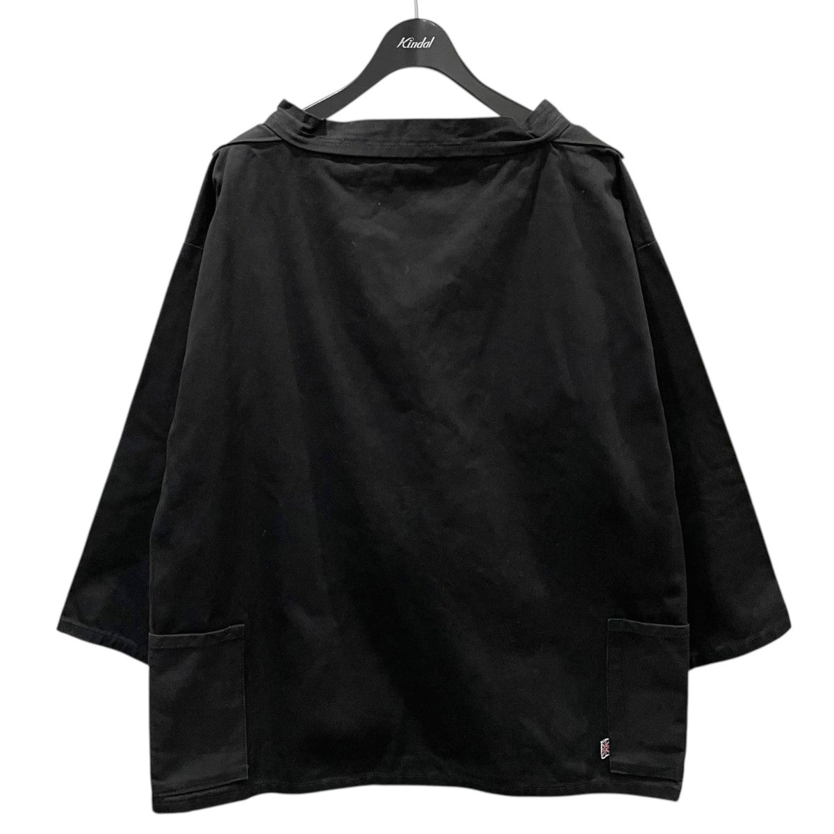 美品✦BRIEFING ✦ モックネックシャツ ✦ブラック ✦S FIDELITY | フィデリティ LaLa Begin別注 モックネック五分袖