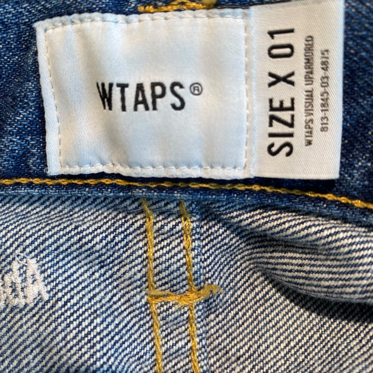 WTAPS(ダブルタップス) WTAPS DENIMPANTS 242WVDT-PTM02 インディゴ