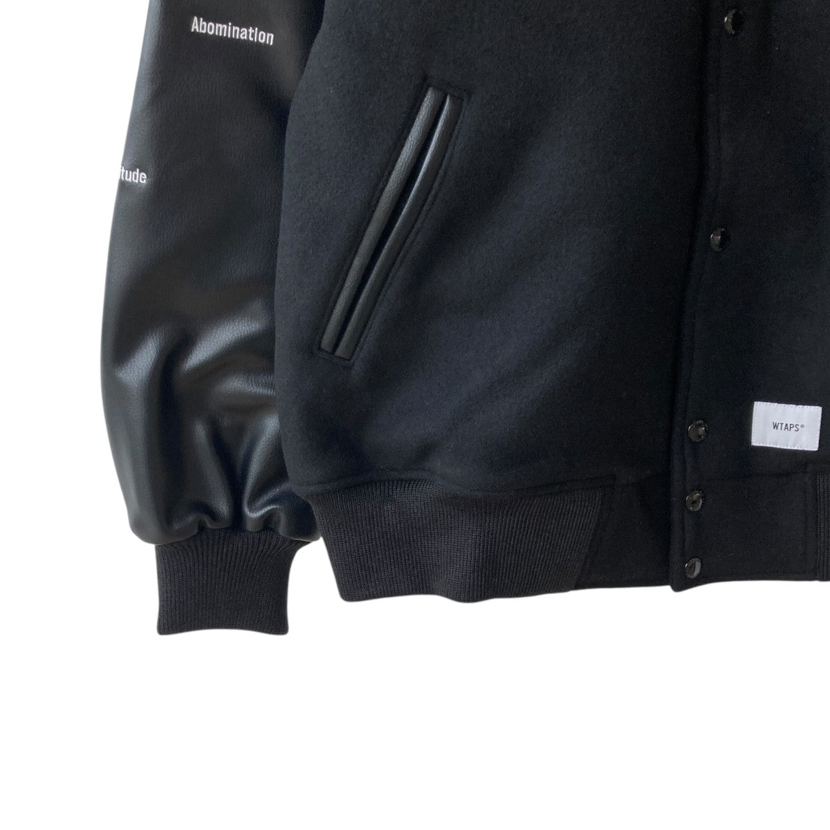 WTAPS(ダブルタップス) WOPL Melton Syntheticスタジャン242CWDT-JKM06