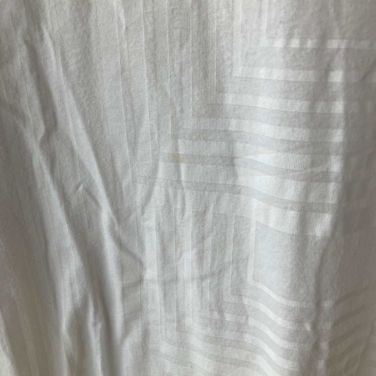 Martin Margiela(マルタンマルジェラ) 09SSプリントTシャツ アイボリー