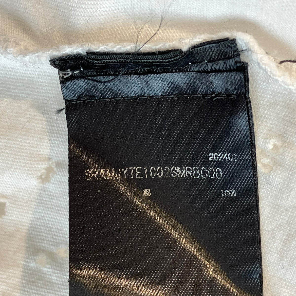 AMIRI TシャツSRAMJYTE1002SMRBC00 古着・中古-6枚目のアイテム画像