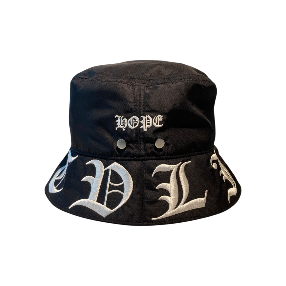 cvtvlist 黒白　バケットハット CVTVLIST(カタリスト) OLD ENGLISH BUCKET HATバケットハット