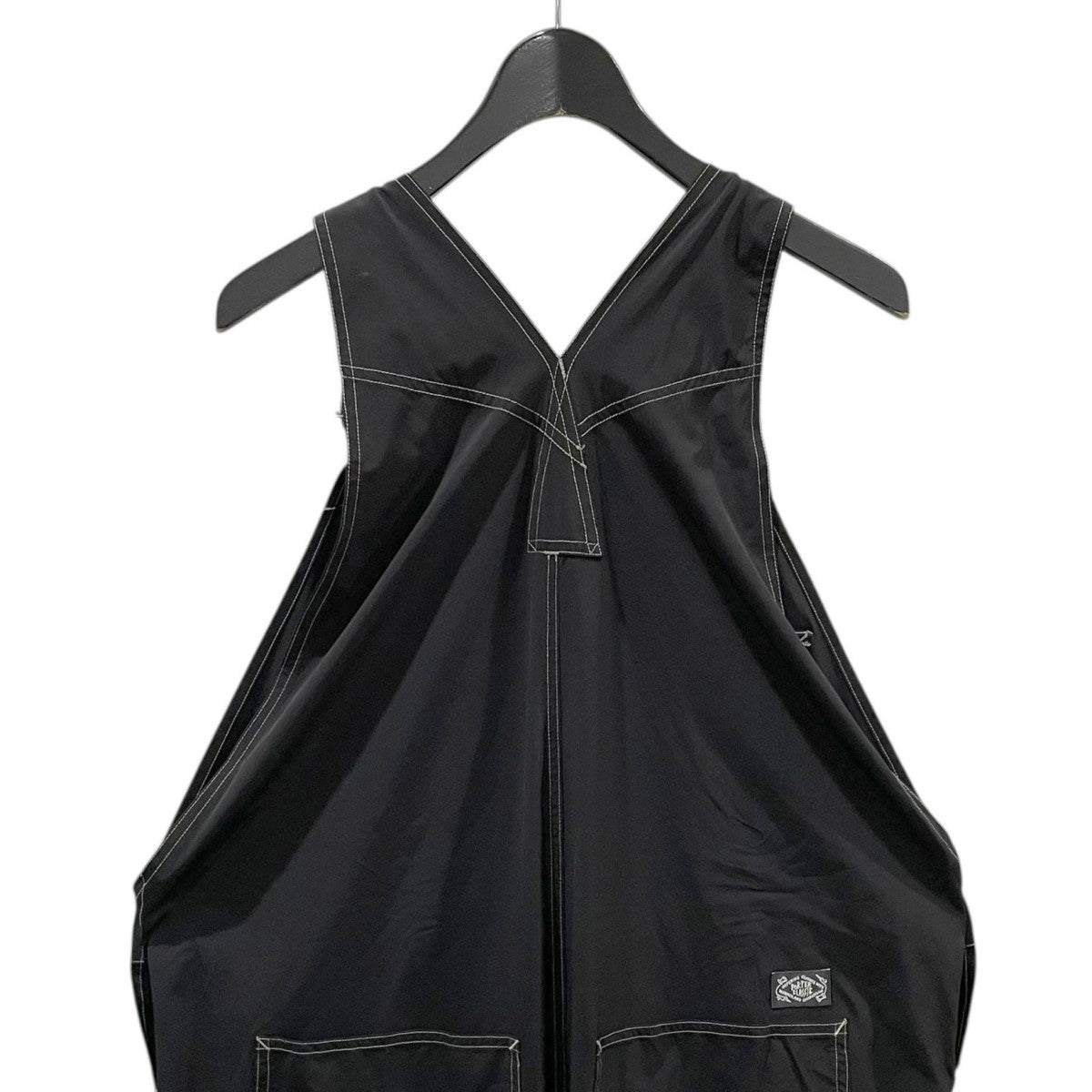 超美品✨　ポータークラシック　オーバーオール　スーパーナイロン　ストレッチ　黒 Porter Classic(ポータークラシック) スーパーナイロン