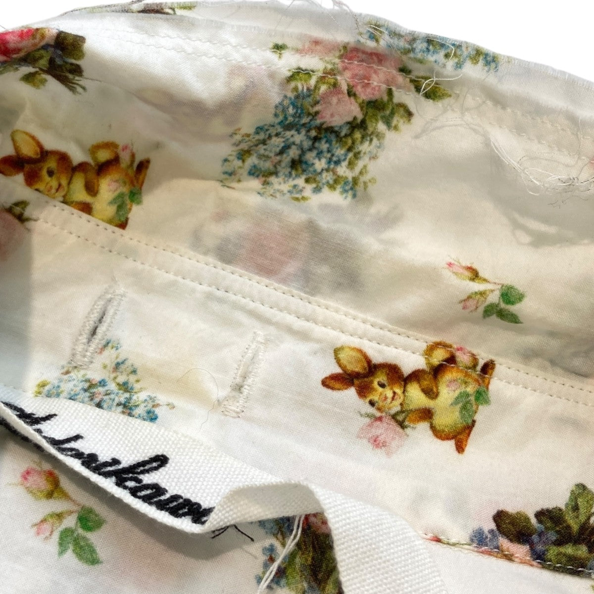 Midorikawa(ミドリカワ) BACK OPEN SHIRT総柄シャツmid21ss-for lloomm