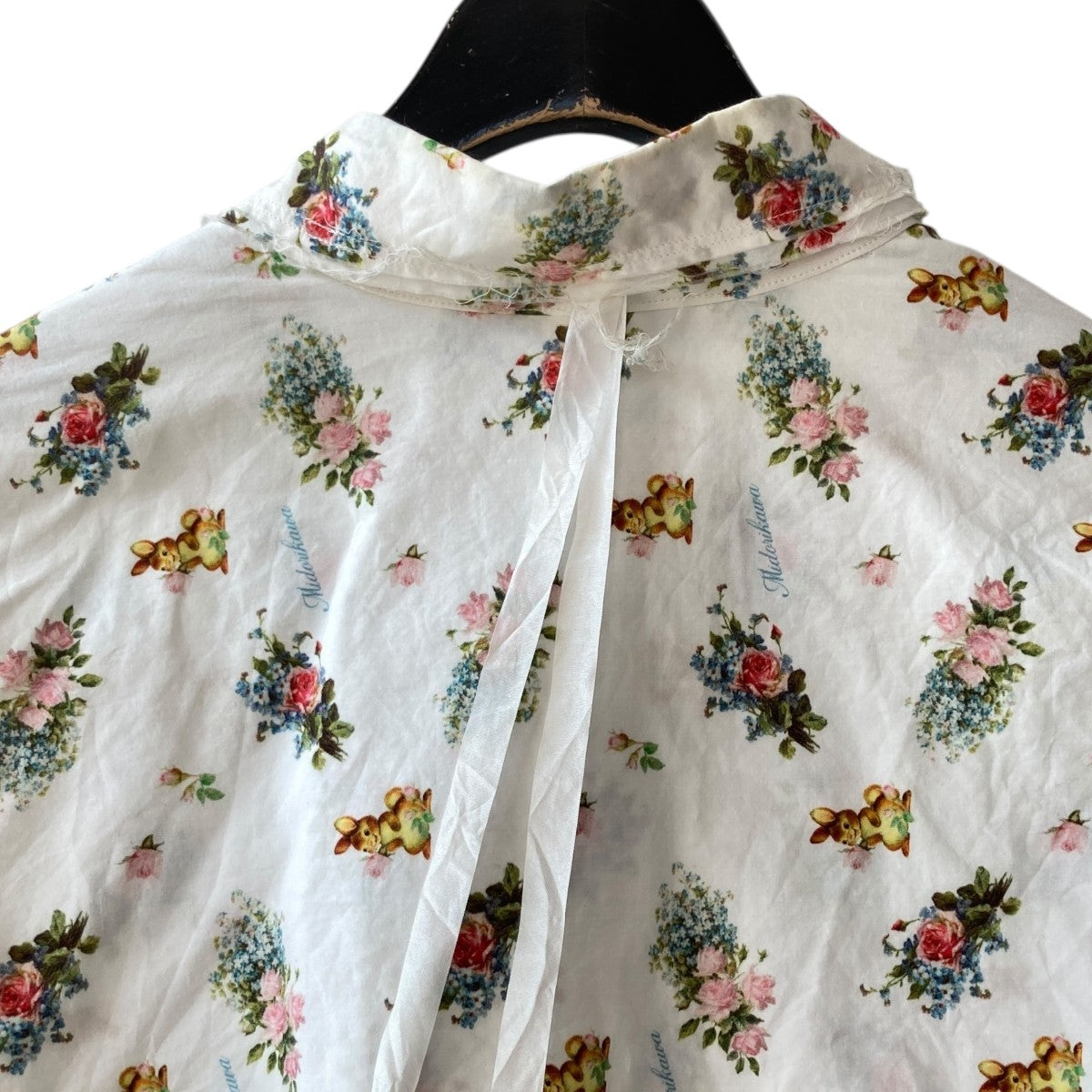 midorikawa 総柄シャツ Midorikawa(ミドリカワ) BACK OPEN SHIRT総柄シャツmid21ss-for