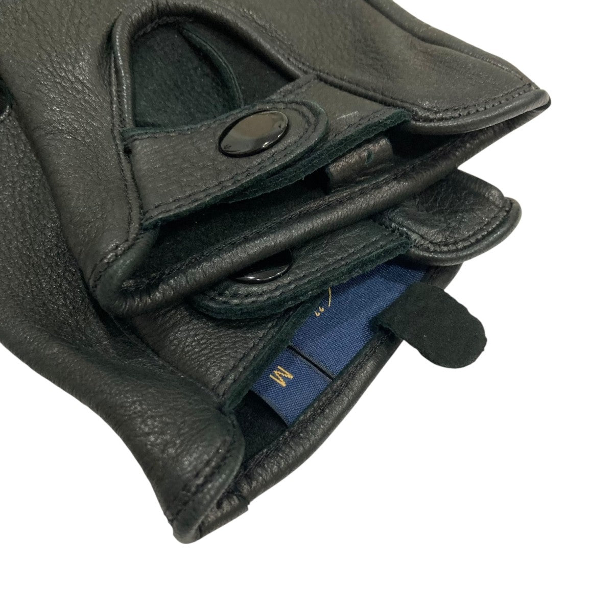 BROOKS BROTHERS(ブルックスブラザーズ) レザーグローブ ブラック