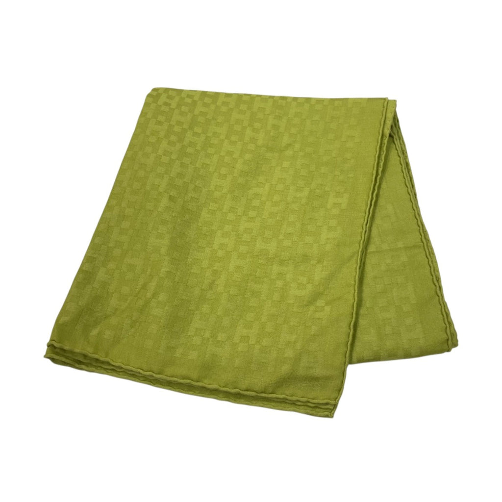 HERMES(エルメス) Hロゴスカーフ 黄緑｜【公式】カインドオル  