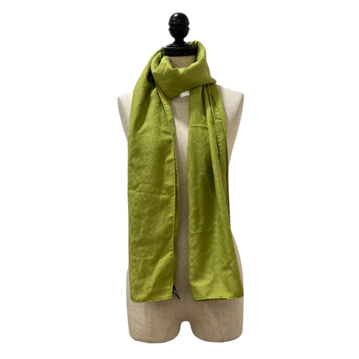 HERMES(エルメス) Hロゴスカーフ 黄緑｜【公式】カインドオル  