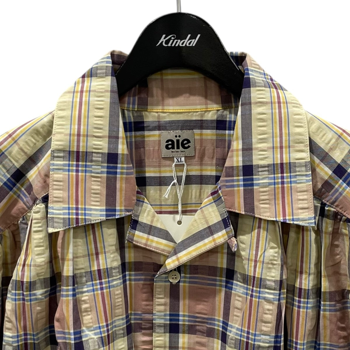 AiE Painter Shirt バンダナ柄 ペインターシャツ - メルカリ