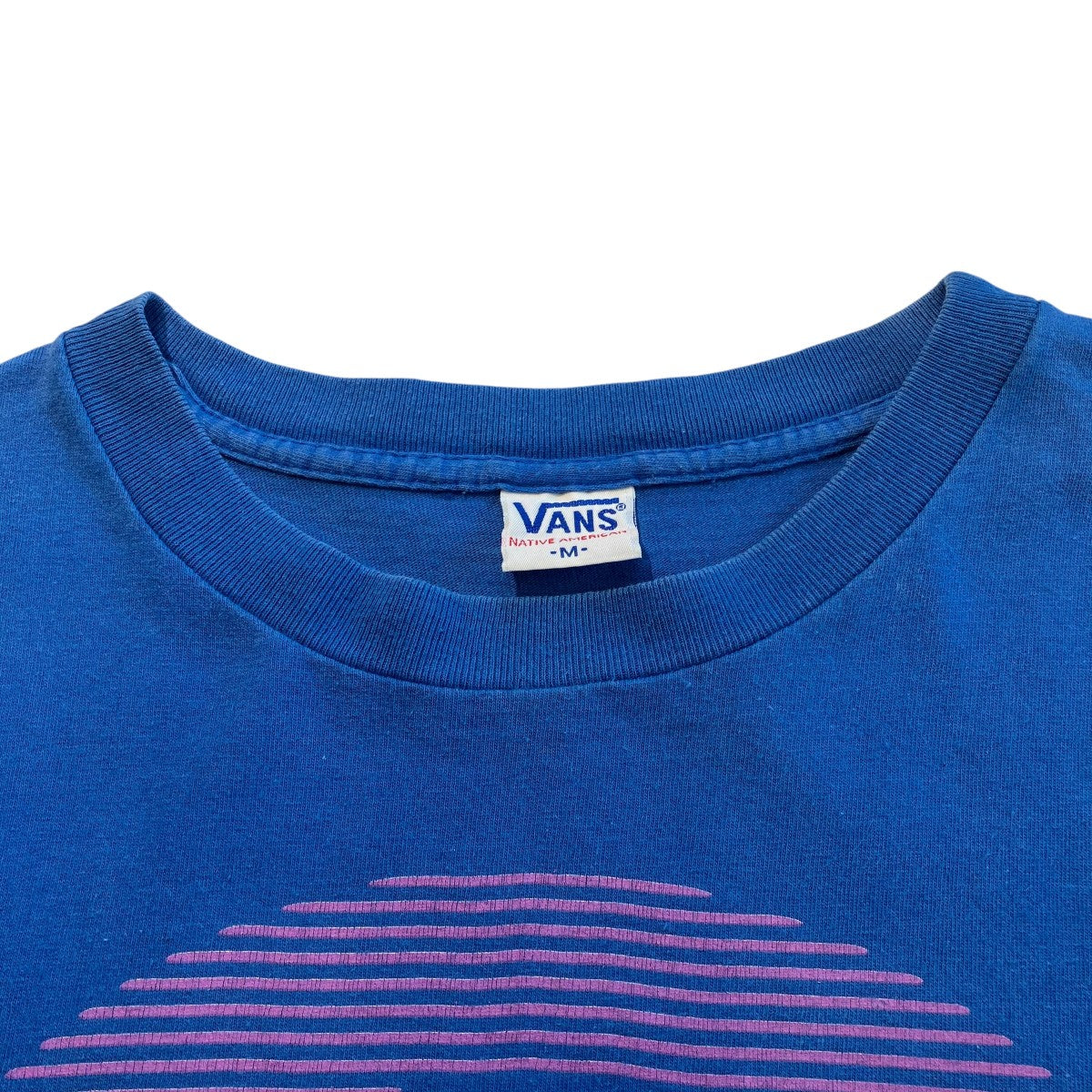 VANS 80sUSA製 NATIVE AMERIKANタグ半袖Tシャツ 古着・中古-7枚目のアイテム画像
