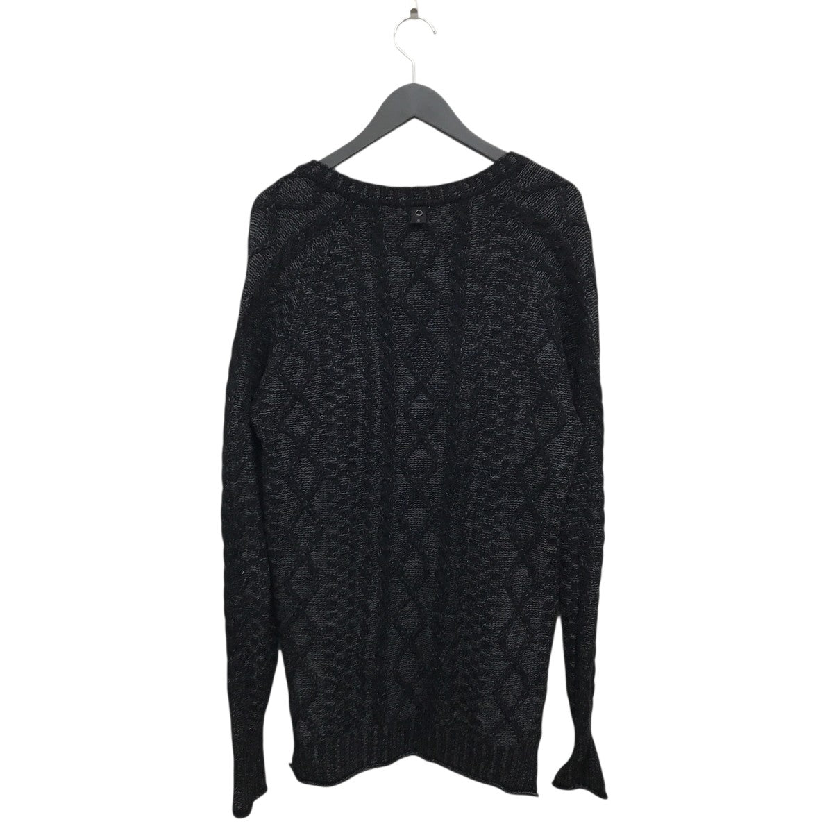 key-neck cable knitトップスニット6859 kw44s