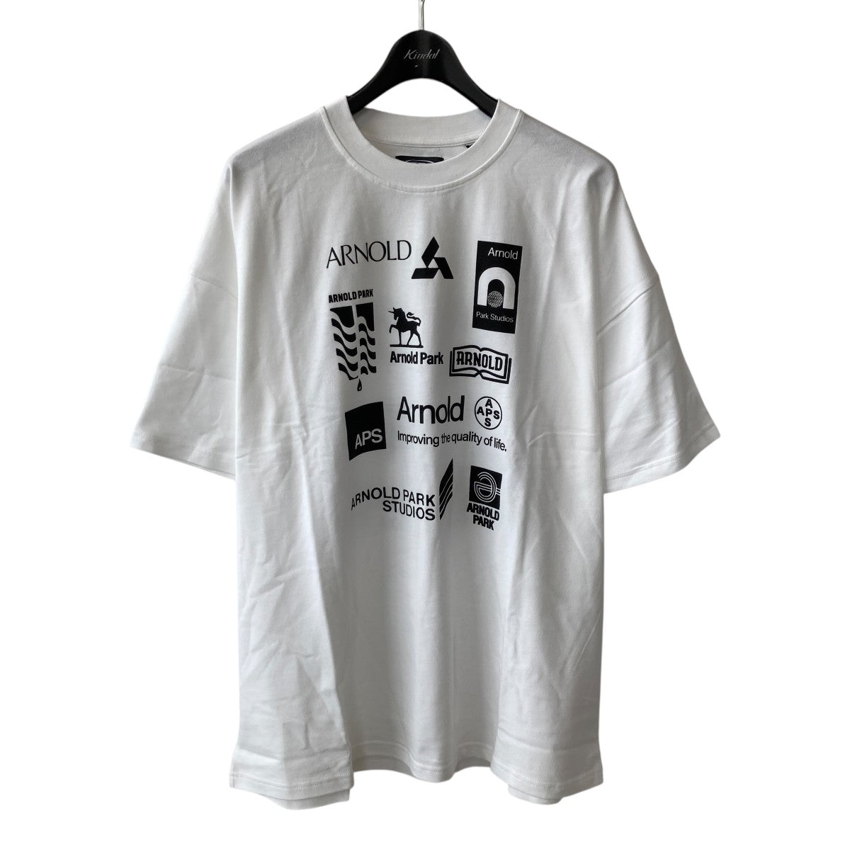 ARNOLD PARK STUDIOS 24AWSCIENCE MULTI LOGO SS TTシャツ 古着・中古-1枚目のアイテム画像