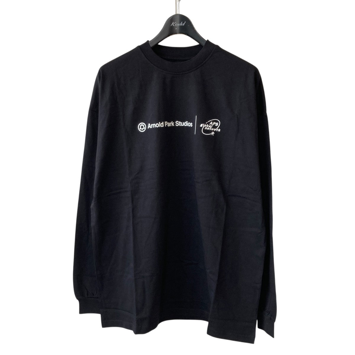 ARNOLD PARK STUDIOS CELLULAR マルチロゴロングスリーブ長袖カットソー 古着・中古-1枚目のアイテム画像