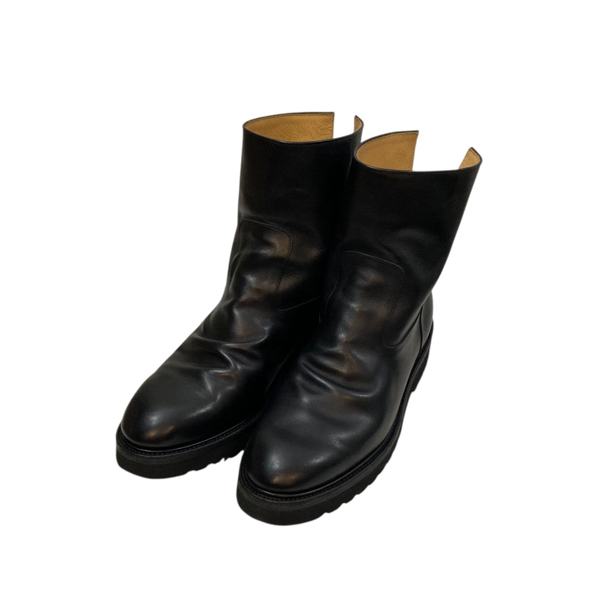 AURALEE オーラリー ブーツ 黒 -(24cm位) 0489925E0056 AURALEE（オーラリー）の「＜AURALEE（オーラリー）＞LEATHER